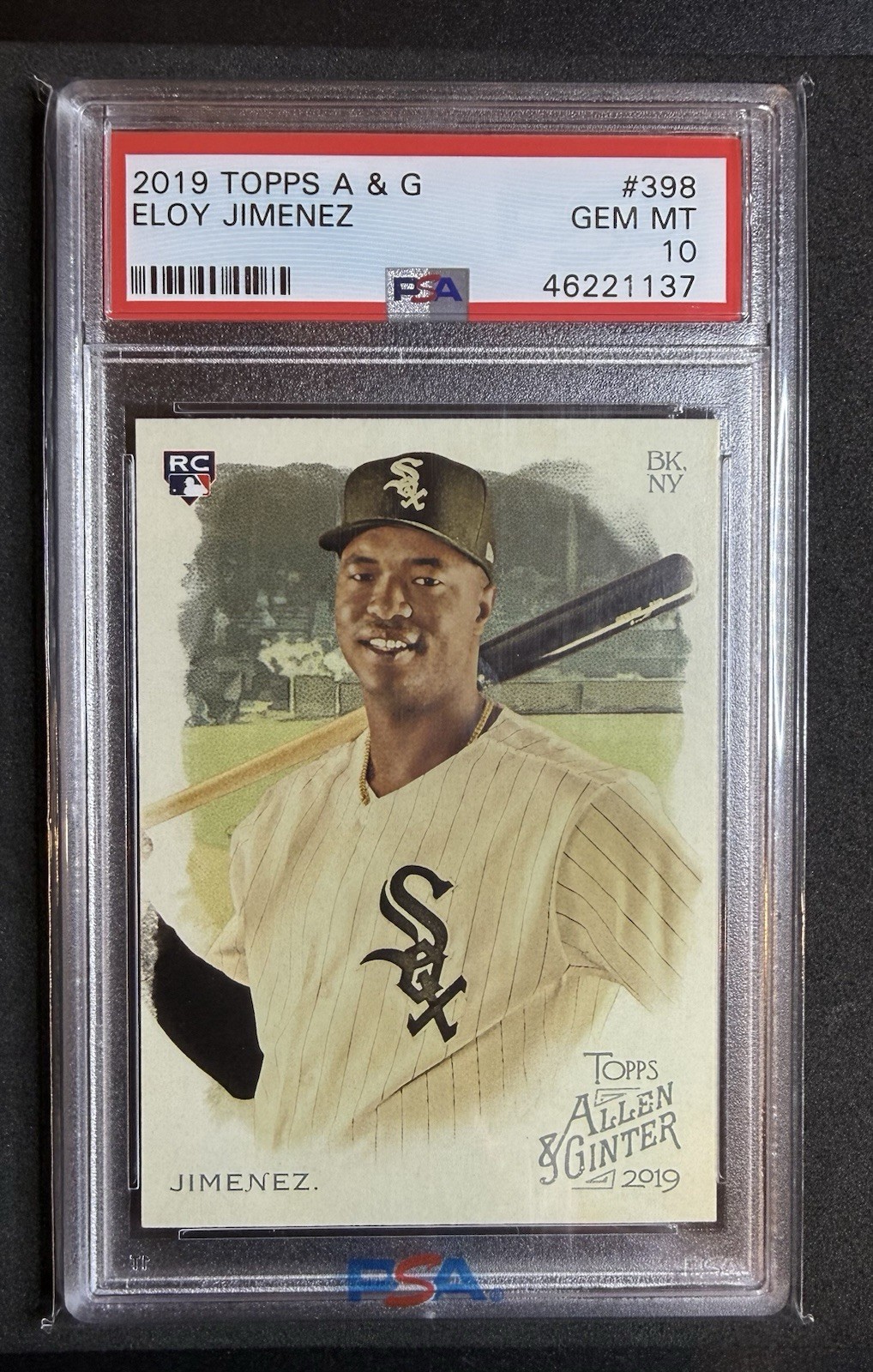 2019 Topps Allen & Ginter A&G RC Rookie Eloy Jimenez #398 PSA 10 White Sox