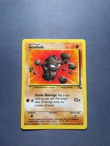 Geodude Pokemon Card