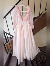 Gunne Sax Swiss Dot Dress Jessica McClintock Size 11