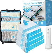 Rechargeable Travel Compression Packing Bags