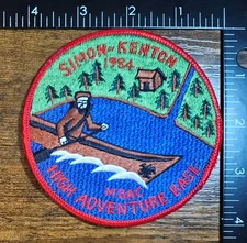 Simon Kenton 1984 High Adventure Base Camp MBAC Boy Scout BSA Camp Patch