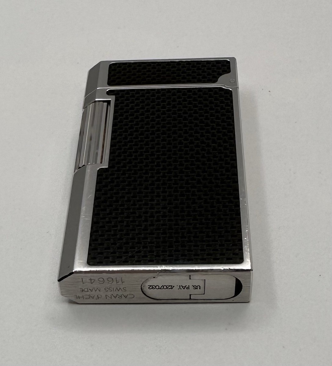 Caran d'Ache Lighter Black Carbon Swiss Made #116641 Rare! | eBay
