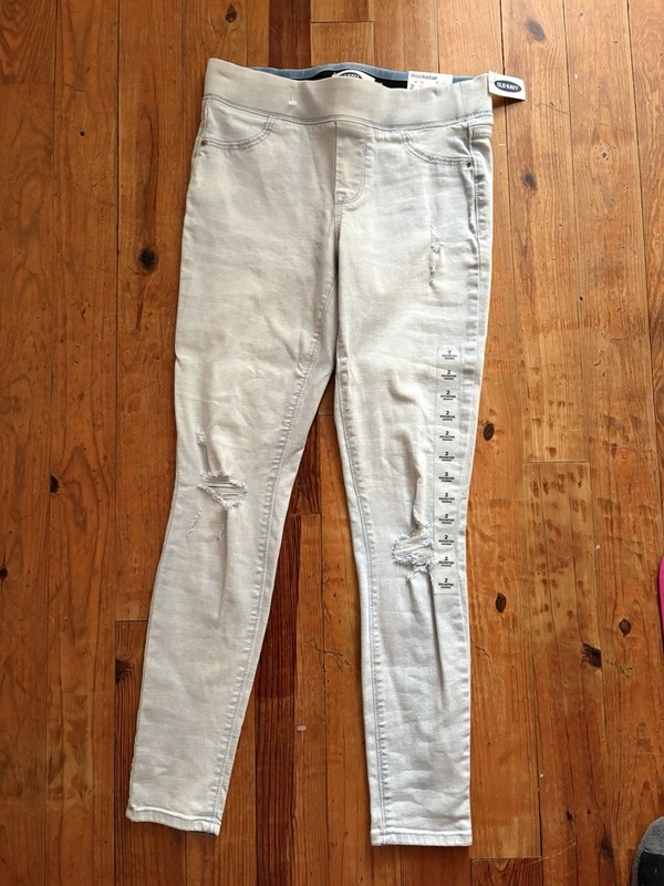 NWT Women’s Old Navy Rockstar Pull-On Jegging Jeans Light Blue Size 2