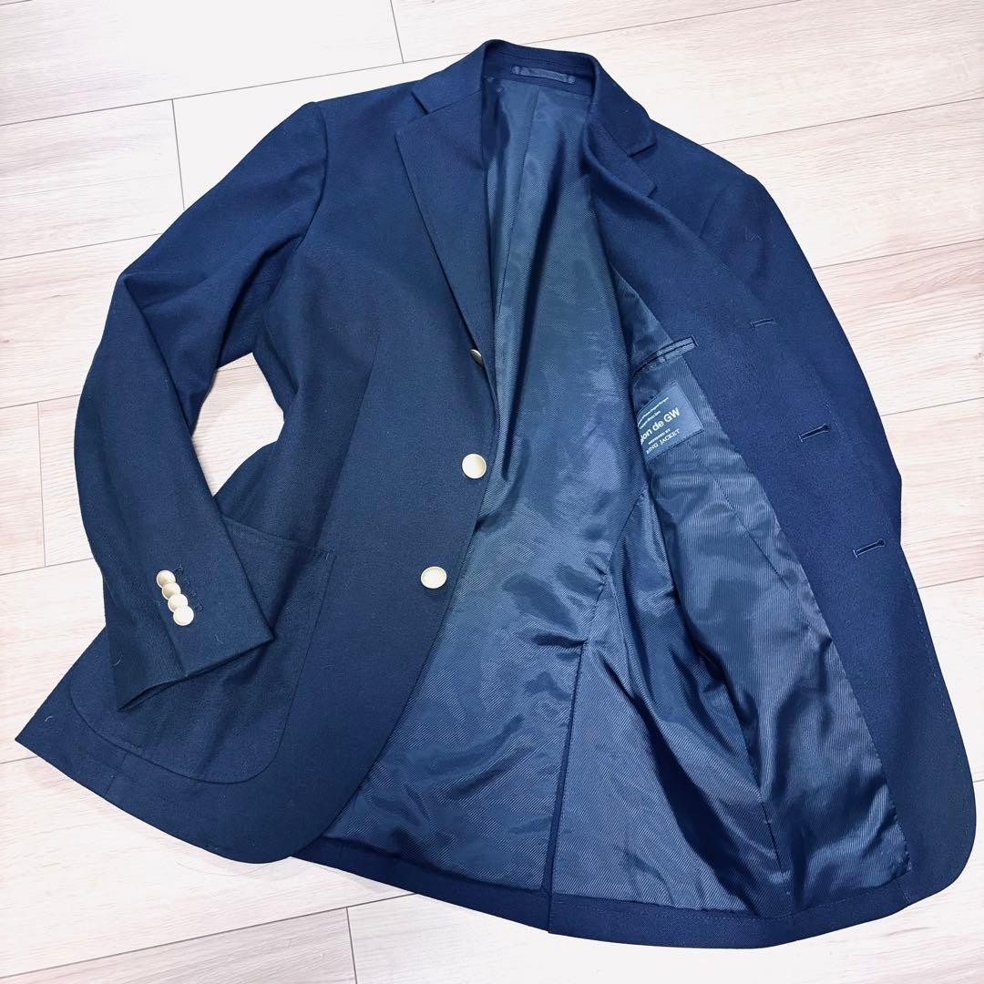 Ring Jacket Navy Blazer Tailored Jacket Salon de … - image 17