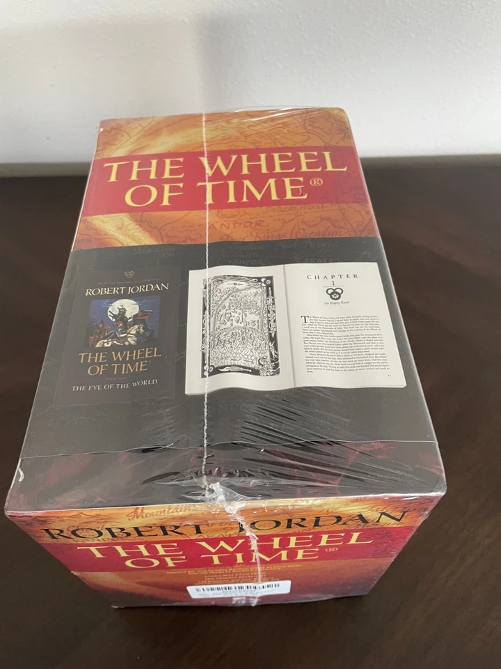 Robert Jordan The Wheel of Time 5-Book Boxed Set Fantasy Novels NEW Sealed - Image 3 of 4