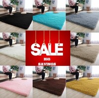 Fluffy Rugs Large Shaggy Rug Living Room Bedroom Anti Slip Soft Carpet Floor Mat