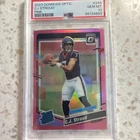 2023 Panini Donruss Optic C.J. Stroud #244 Pink Prizm Rated Rookie PSA 10 Texans