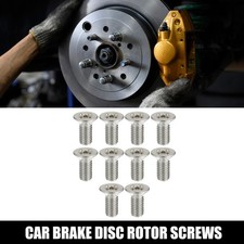 10pcs Brake Disc Rotor Screws Bolts Kit 93600-06014-0H for Honda Accord Civic