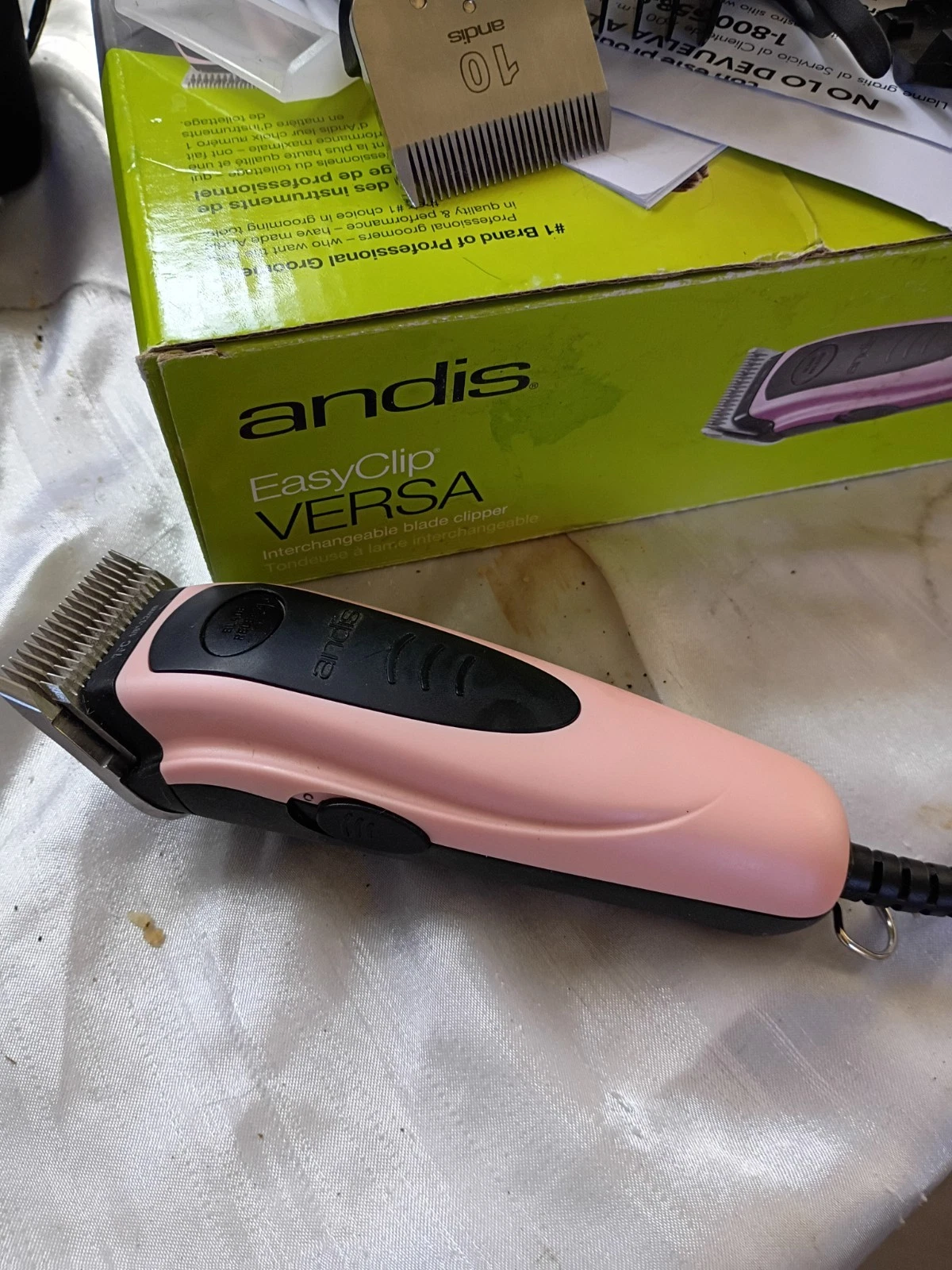 Andis EasyClip Versa Pet Grooming Kit - Pink (60105)