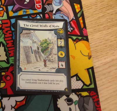 L5R CCG TCG. Legenden der fünf Ringe: Die großen Mauern von Kaiu