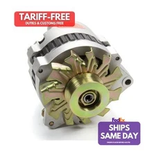 Powermaster 47861, One Small Delco 140Amp Alter High Performance & Racing Parts