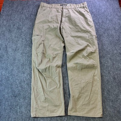 Vintage Levis Silver Tab Cargo Khaki Pants Mens Size 40x32 Beige Chino 1990s