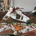 LEGO Star Wars: Republic Gunship (75021) ONLY NO MINIFIGURES 97% Complete Read