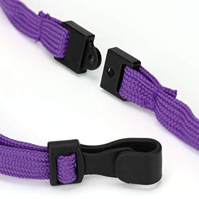 J-Clip Breakaway Lanyards With Snap Lock – ID Badge Holders, Neck Straps, Safety Release (Mixed Colors)