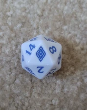 WOTC Dungeons & Dragons D&D Encounters Legacy of the Crystal Shard Promo d20 NEW