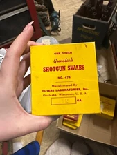 One Dozen gunslick shotgun swabs No.474 onalaska wisconsin outers