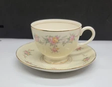Vintage Homer Laughlin Eggshell Georgian Countess Coffee Tea Cup and Saucer 