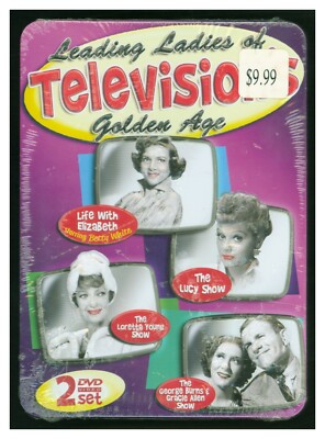 Leading Ladies of Televisions Golden Age (DVD, 2010, 2-Disc Set, Tin Case) NEW