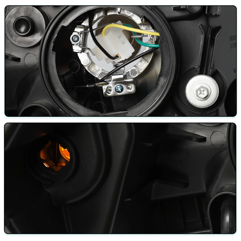 Juego de faros halógenos transparentes lado izquierdo+derecho para Kia Soul 2010-2011  Foto 4 de 4