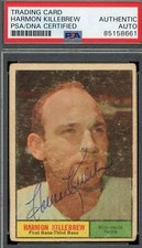 Harmon Killebrew Baseball Cards, Rookie Card and Autographed Memorabilia Guide 45