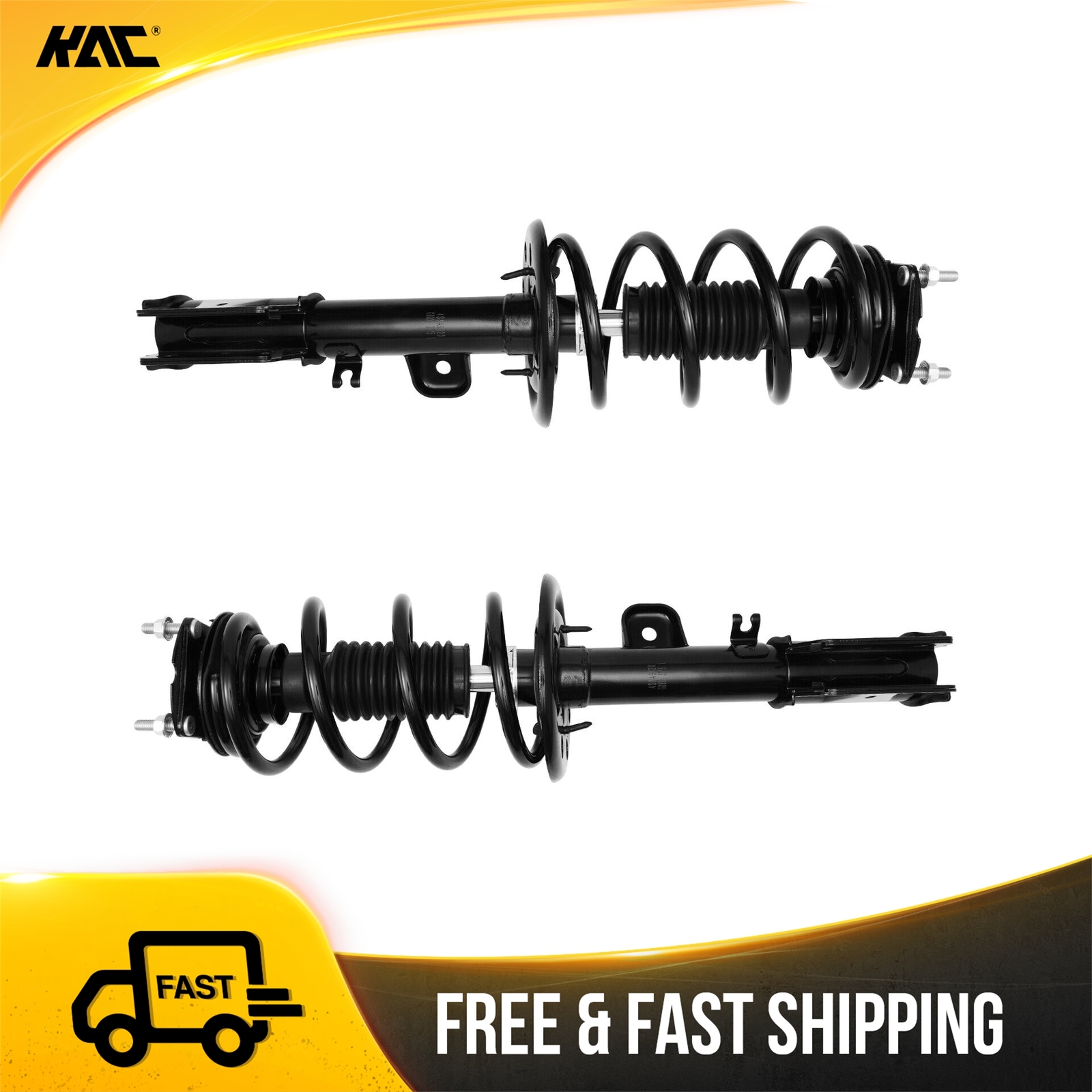 2011-2013 Ford Explorer Front Shock & Strut Assembly Pair 272620/272621