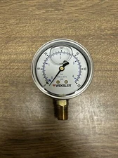 Weksler,BY12YPE4LW,0-60 PSI Filled Pressure Gauge