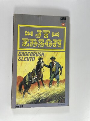 Sagebrush Sleuth - J T Edson (Vintage Corgi Western PB 1971)