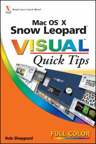 Mac OS X Snow Leopard Visual Quick Tips Sheppard, Rob paperback Used - Good - Picture 1 of 1