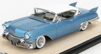 wonderful resin-modelcar 1/43 CADILLAC ELDORADO SEVILLE 1957 - bahama blue met.