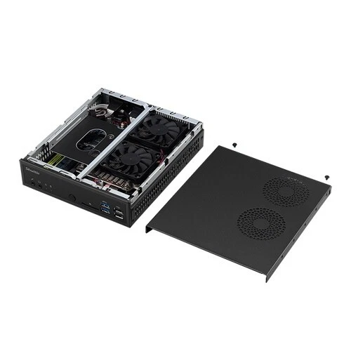 Shuttle XPC Slim DH110 Mini Barebone PC Intel DH110 No Ram No HDD SSD CPU OS - Image 3 of 4