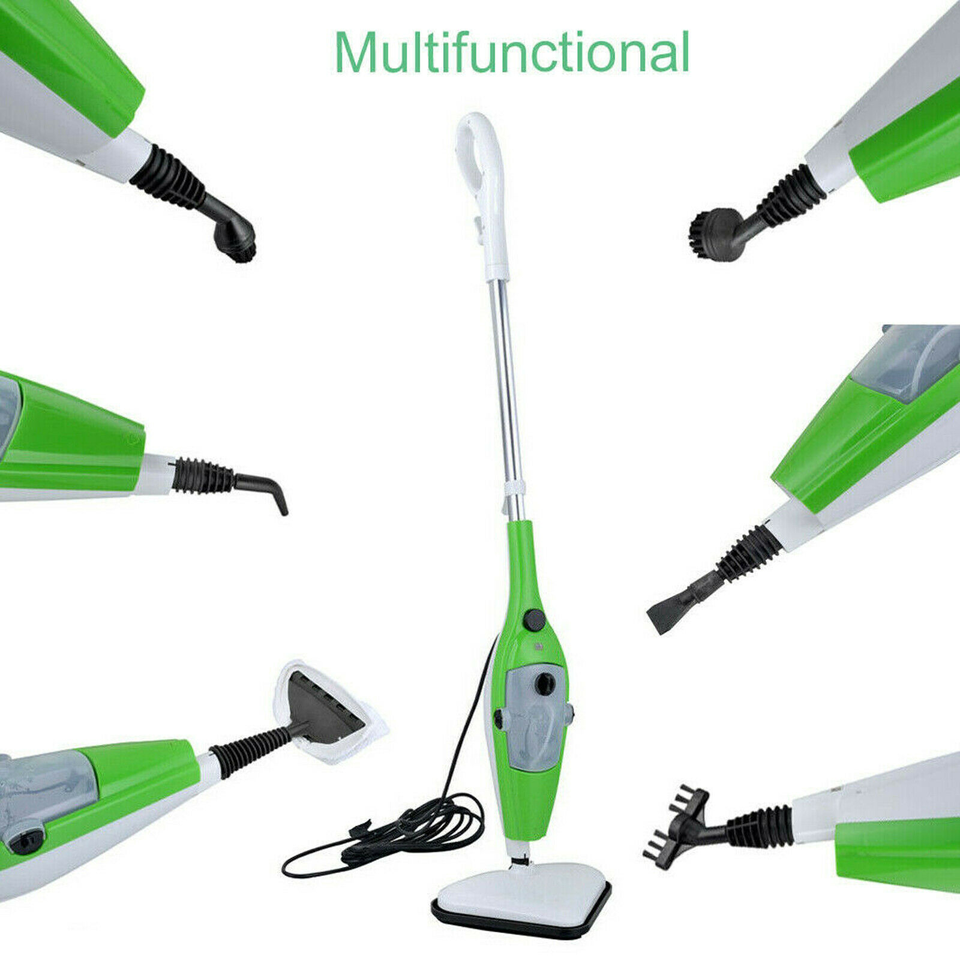 New Tall Steam Mop Cleaning Floor Carpet Window Washer Handheld