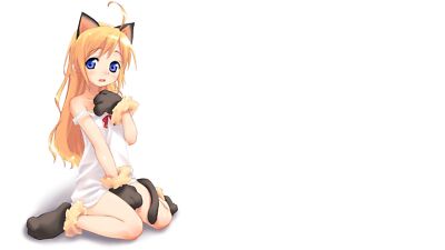 Anime girl beauty happy love girls beautiful sweet Custom Gaming Mat Desk