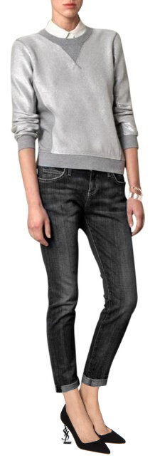 SAINT LAURENT Felpa maglione girocollo Marc Jacobs Spacewoman taglia M