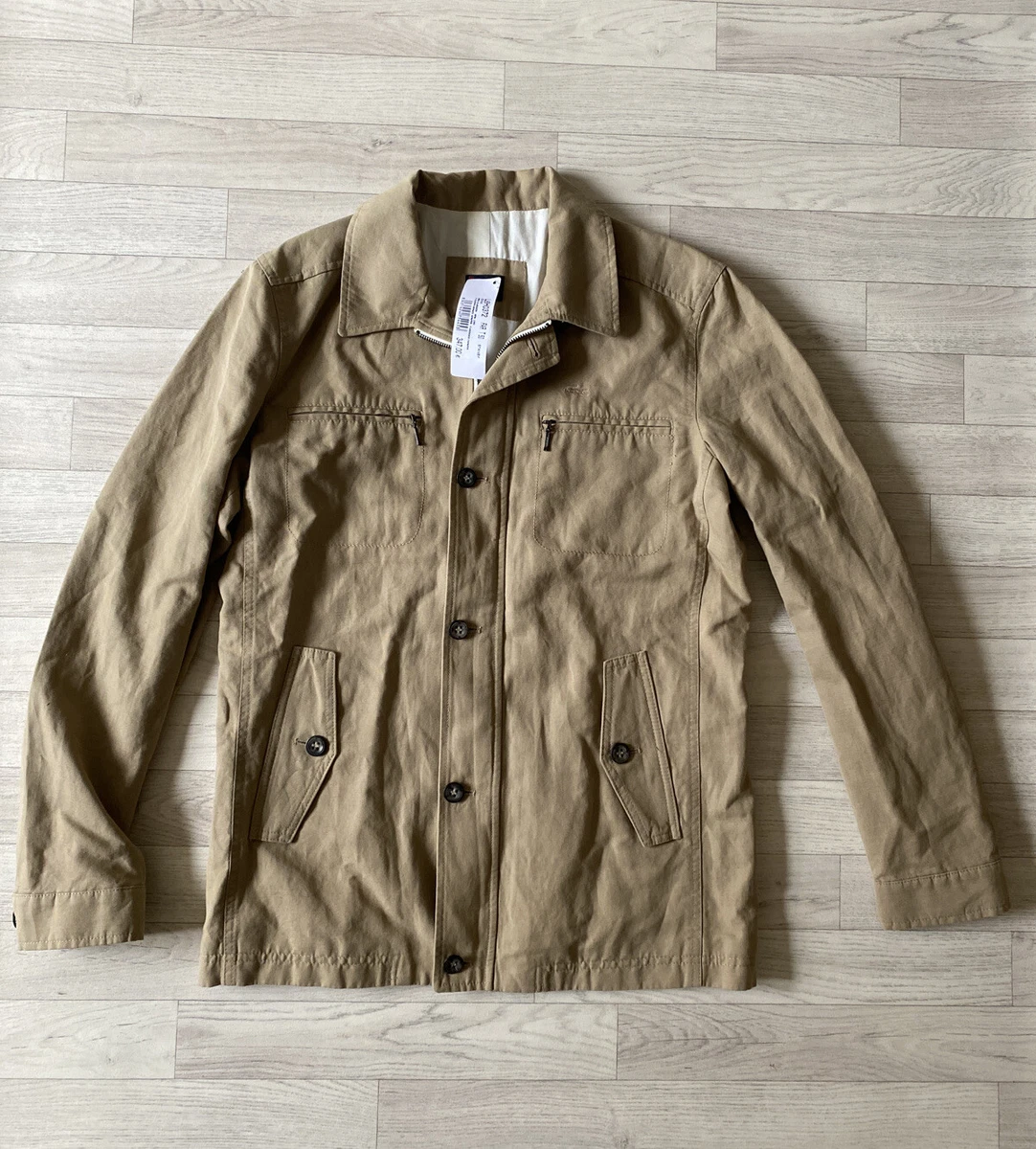 Lacoste Coat Mens Lacoste Overshirt Bomber Jacket MEW Large EU50