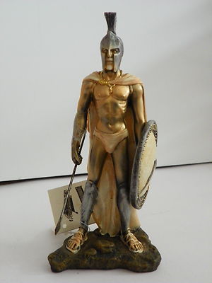 LEONIDAS SPARTA KING 4.5'' GREEK ANCIENT COLLECTIBLE DECOR HISTORY SOUVENIR