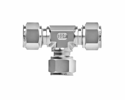 1/2 Tube 316ss Tee Union Fitting SSP Griplok ISSG8UT