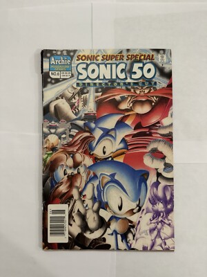 Sonic Super Special Sonic 50 Director s Cut Good Condition