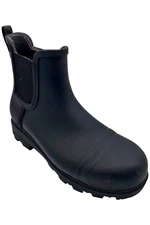 Bogs Women's Laurel Chelsea Safety Toe Boot Industrial Black