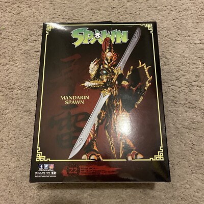 SPAWN Mandarin DELUXE DESIGNER EDITION EXCLUSIVE McFarlane Toys