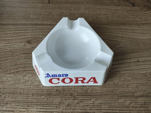 Posacenere vintage pubblicitario in melaminico - Cora