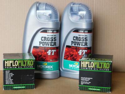 Motorex Cross Power 4T 10W-50 / Ölfilter Husqvarna 701 Enduro ab 2016