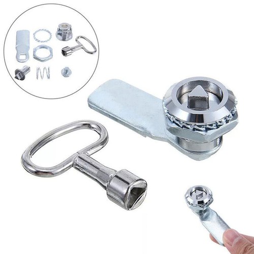 Gas Meter Cam Lock & Key Gas Electric Meter Door Cabinet Box Locker GXS ST