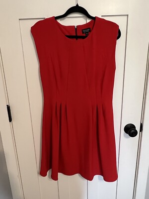 topshop red midi dress Topshop twist shoulder backless satin midi dress in red