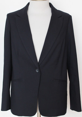 s.Oliver Selection Blazer Damen Business Jacke Kostümjacke Gr.40/42 blau SJ1
