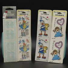 Suzy's Zoo 9591 & Mrs. Grossman's Acid-Free Stickers Baby Boy All Star Dad Mom S