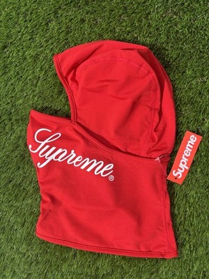 SUPREME Baclava Streetwear Red One Size Fits All Preowned Excellent