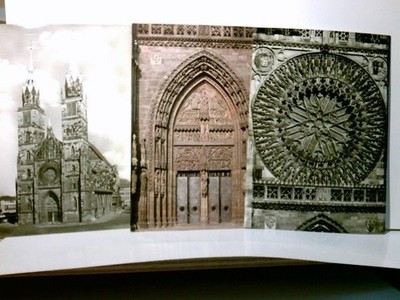 Nürnberg. St. Lorenz. 3 x Alte Ansichtskarte / Postkarte s/w u. farbig, ungel., 