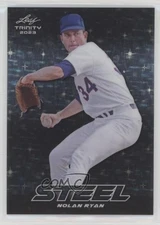 2023 Leaf Trinity Mega Box Steel Silver Stars & Dots Nolan Ryan #S-52 HOF e8a