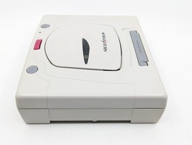 Sega Saturn White HST-3220 NTSC-J Tested w Controller + Touge King the Spirits 2