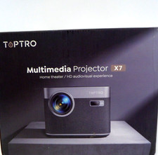 Proyector Multimedia Android Toptro X7 1080p 4K WiFi Bluetooth Aplicaciones Integradas